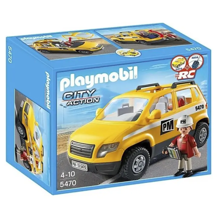 PLAYMOBIL COCHE DE SUPERVISIÓN, 5470, TIENDA CON LICENCIA OFICIAL - 1
