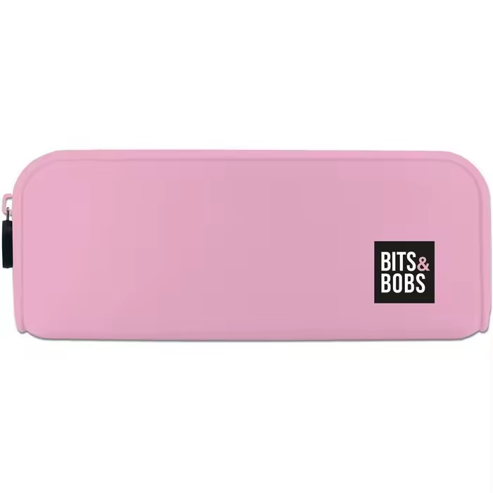 GRAFOPLAS PORTATODO SILICONA ROSA PASTEL BITS&BOBS BITS&BOBS 5x20x7 Cms. - 1