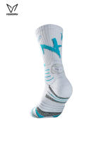 Calcetines Deportivos Veidoorn 2025 Con Colgajo De Tobillo Grueso Antideslizante Para Ejercicios Intensos Comodidad Mejorada Poliéster Nylon Coton Spandex Unisex - details 6