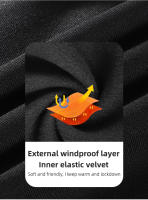 Manga De Ciclismo Invierno WEST BIKING Con Poliéster Térmico Protección De Cuello Y Orejas Antideslizante Resistente Al Viento Para Ciclismo Y Running - details 5