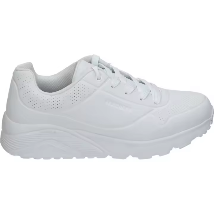SKECHERS | Zapatillas Skechers Uno Lite Delodox para Mujer – Deportivas en Color Blanco – Sneakers con Cordones – Suela con Cuña Baja y Cómoda – Versátiles – Casual – Modelo 403694L-W - 1