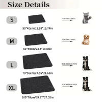 Alfombra De Verano Para Mascotas Resistente Al Agua Y Fría Para Gatos Y Perros Silla De Coche Sofá Cama De Nylon Máquina De Lavar - details 5