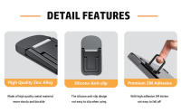 Soporte Invisible Para Portátil Mini Portátil Y Portátil Huawei Xiaomi Nota Soporte De Altura Para Teclado De Computadora Lamgool - details 1