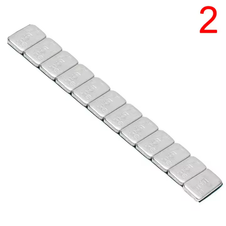 Peso De Equilibrio Para Ruedas De Coche Y Motocicleta Adhesivo 60g Pack De 25 Piezas Para Automóviles Y Bicicletas - 1