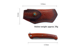 Cuchillo Plegable De Acero Damasco VG10 Cuchillo De Campo Mini Para Exterior Cuchillo De Bolsillo Coleccionista Cuchillo De Defensa - details 5