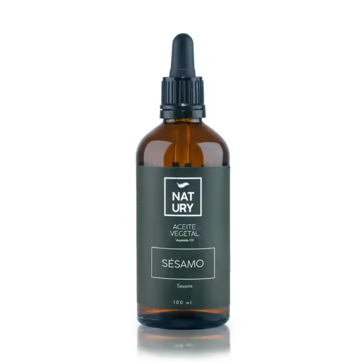 NATURY Aceite de Sésamo ECO 1ª Presión 100ml para Cuidado de la Piel - 1