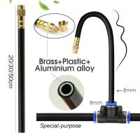 Boquilla De Riego Automática Universal 8mm Con Cabezal Ajustable Para Riego De Flores Y Irrigación Dispositivo De Riego Con Tubo De 30M - details 2