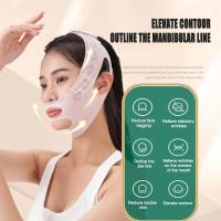 Máscara Facial Respirable V Levantamiento De Checos Reducción De Doble Mentón Banda Modeladora Antirrugas V-Línea Shaping - details 1