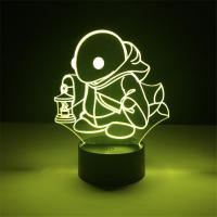Lámpara De Noche Final Fantasy 3D Anime LED Cloud Strife Lámpara De Decoración Para Dormitorio Iluminador Para Niños Regalo De Cumpleaños - details 9