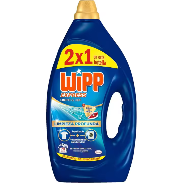 Wipp Express Limpieza Profunda  Higiene & Antiolores 70lavados-Wipp Express Limpieza Profunda 70lavados-Wipp Express Limpieza Profunda Limpio y Liso 70lavados - 1