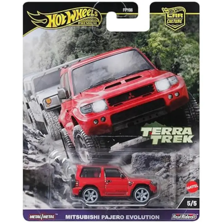 Hot Wheels Premium Mitsubishi Pajero Evolution Terra Trek 5/5 - 1