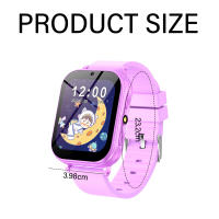 Reloj inteligente para niños, juguetes educativos para niñas, regalos con audiolibros, tarjetas de apendizaje, Juegos de rompecabezas, portátil con pantalla HD Cámara, interior con podómetro musical - details 3