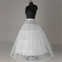 Nueva Llegada De Enagua De Tule Con 3 Aros Para Vestido De Boda Y Moda Rockabilly Jupon Mariage Halka Underskirt De Poliéster - details 0