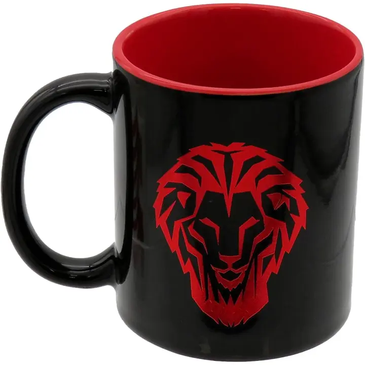 Taza Athletic Club Bilbao 330 ML Negro y Rojo 330 ML - 1
