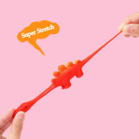 Juguete De Decompresión Dinosaurio Para Dedos 5-30 PCS Slingshot De TPR Juguete De Broma Para Cumpleaños De Niños Juguetes De Dinosaurio Aleatorios No Batería Unisex - details 9