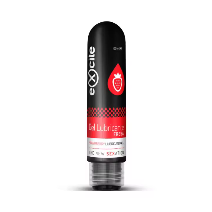 Excite – Gel Lubricante Fresa 100 Ml lubricante íntimo con sabor a fresa que viene en una presentación de 100 ml. Es ideal para mejorar la lubricación durante las relaciones sexuales y proporcionar una experiencia más placentera. Ver más información Preci - 1