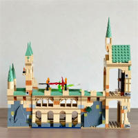 Castillo De Batalla MOC Bloques De Construcción Weasleys Modelo De Wizard Para Niños 730 Piezas Regalo De Cumpleaños Y Navidad - details 3