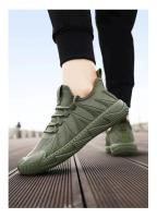 Zapatos de hombre, nuevos zapatos casuales de otoño, zapatos para correr para hombre, zapatos de trabajo negros para jóvenes. - details 0