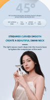 Instrumento portátil de belleza para el cuello, levantamiento en el hogar y dilución de arrugas nasolabiales, instrumento de belleza para el cuello, instrumento para eliminar las arrugas del cuello, blanco - details 4