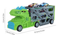 Contenedor De Almacenamiento En Forma De Dinosaurio Coche De Ingeniería De Aleación Camión De Ejection Juguete Para Niños Navidad Agradecimiento - details 8