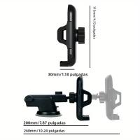 Soporte Universal Para Teléfono Móvil 360° Para Parabrisas De Coche Soporte De Mesa De Coche Adhesivo Para iPhone 17 16 15 Samsung Xiaomi - details 12