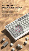 Teclado Mecánico K85 E-Sports Con Interruptores Magnéticos Y Ajustable RGB PBT Keycaps Aluminum Wired Low-Latency Para Gaming - details 17
