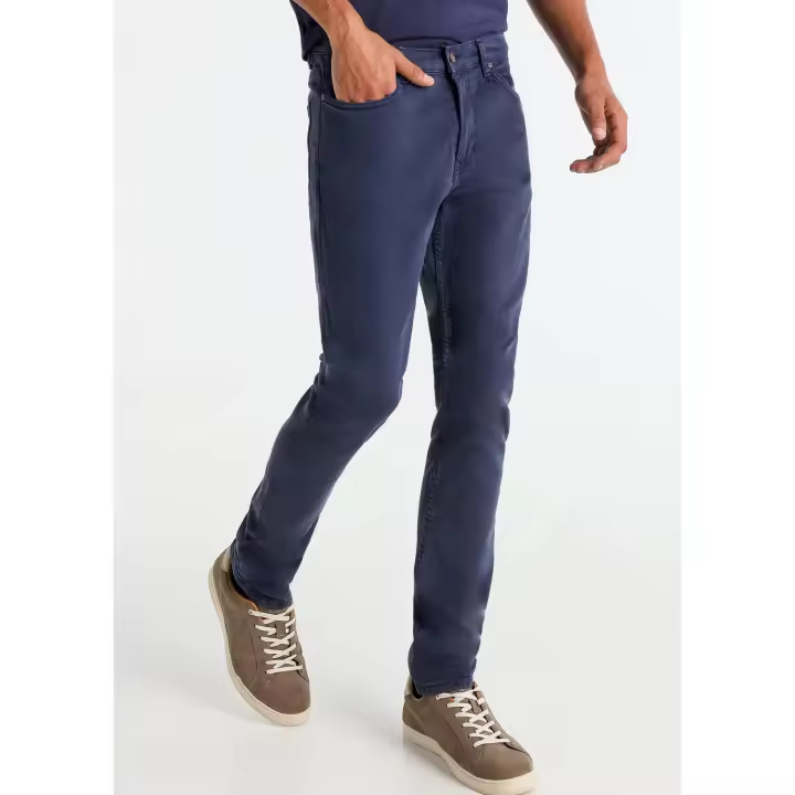 Lois Jeans LOIS - Pantalón Hombre Robin-Sun Slim Azul Algodón Elastano - 1