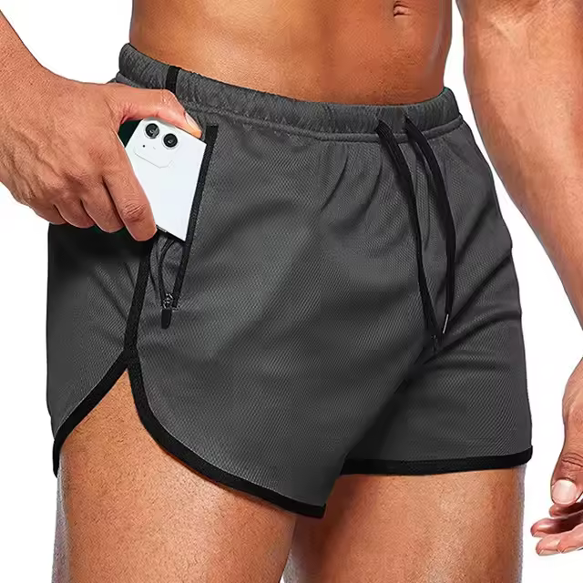 Shorts De Verano Para Hombre Ropa Deportiva Casual Secado Rápido Pantalones De Carril Para Playa Y Gimnasio - 1