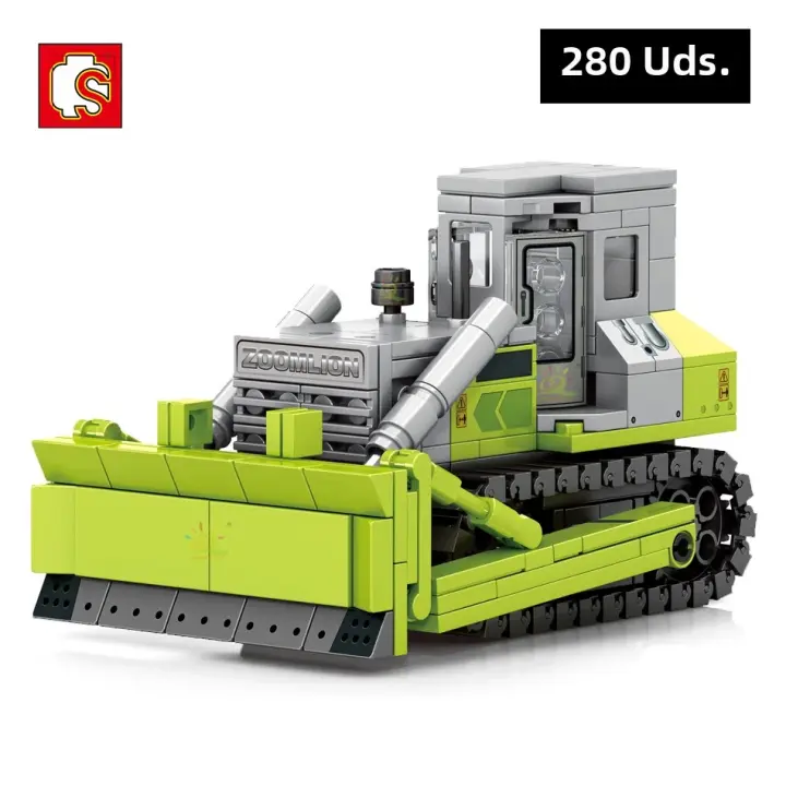SEMBO City Engineering Crane Forklift Modelo De Camión Grúa De Construcción Para Niños Set De Bloques De Construcción DIY Compatible Con Lego - 1