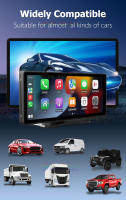 Reproductor Multimedia Para Coche Universal 10.26 Pulgadas Con Apple Carplay Android Auto WiFi Bluetooth FM AUX Cámara Inalámbrica Soporte De Memoria Hasta 256G - details 7
