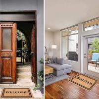 Alfombra De Entrada Divertida Alfombrilla Antideslizante Impermeable Resistente Al Desvanecimiento Para Cocina Y Exterior Decoración De Hogar Alfombra De Puerta Con Diseño Colorido Y Antideslizante - details 1