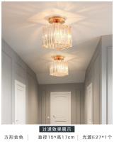 Lámpara De Techo Moderna Nórdica Con Cristal K9 Para Interior Aisles Corridos Pasillos Escaleras Dormitorios Comedor Iluminación Doméstica Diaria Metal+ Cristal - details 6