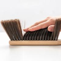 Cepillo De Limpieza Ecológico De Paja De Madera Natural Antiestático Para Mesa Molino De Café Cepillo De Escoba Doméstica Para Limpiar La Cama - details 8