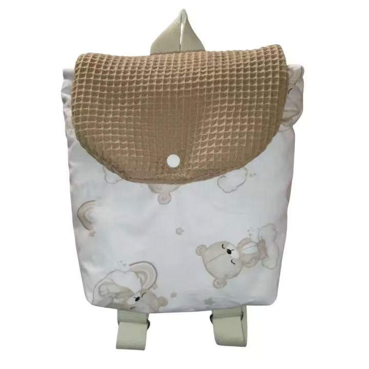 Mochila guardería unisex para niños y niñas - Bebitos - Ideal para llevar al colegio, excursiones y actividades al aire libre - Con diseño práctico y espacioso - 1