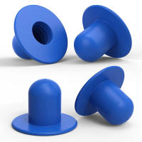 4pcs De Tornillos Para Pared De Piscina En Plástico Azul O Negro Tapa De Agujero Para Bomba De Piscina Y Filtro Stopper De Agua - details 4