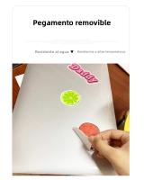 Packs De Pegatinas Hatsune Miku 65pcs Estuche Impermeable Para Teléfono Cuaderno De Dibujo Y Papelería Kawaii Para Laptop - details 8
