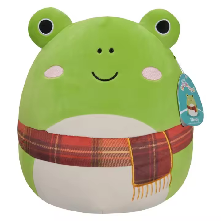 Peluche Squishmalloes Wendy Rana con bufanda 30cm SQCR04151-WENDY ToyPartner - 1