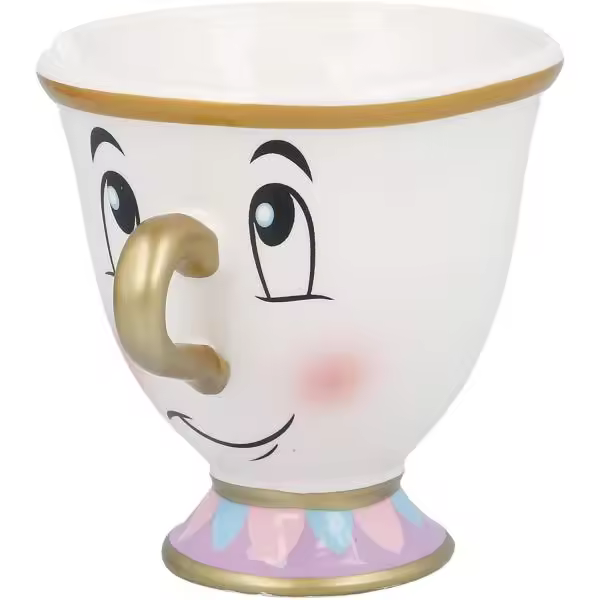 Taza Ceramica 3D 190 ML Chip La Bella Y La Bestia - 1