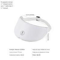 Máscara De Lifting LED Para Cuello Dispositivo De Belleza Del Cuello Antiarrugas Rejuvenecimiento Y Aclarado De La Piel Incluye Batería - details 13