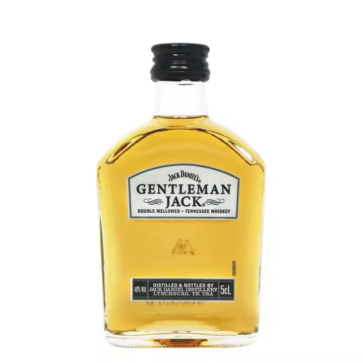 Pack de Botellitas Whisky Bourbon Jack Daniel's Gentleman 5 Cl - Varias opciones (3, 5, 10, 12) - 1