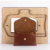 Molde De Corte Para Cuero Billetera Monedero Herramienta De Terciario Para Manualidades Y Costura Patrón De Tarjeta De Fabricación De Bolsas - details 4