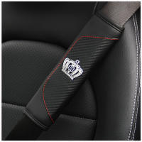 Cubiertas De Cinturón De Seguridad Para Coche En Fibra De Carbono PU Impermeables Para Adultos Jóvenes Y Niños Accesorios Interiores De Automóvil - details 6