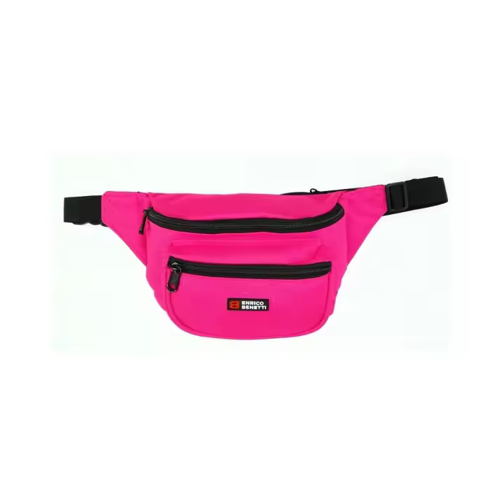 Riñonera Amsterdam 54242, Marca Enrico Benetti, Color Fucsia, Tamaño 21x10x12 cm, Unisex - 1