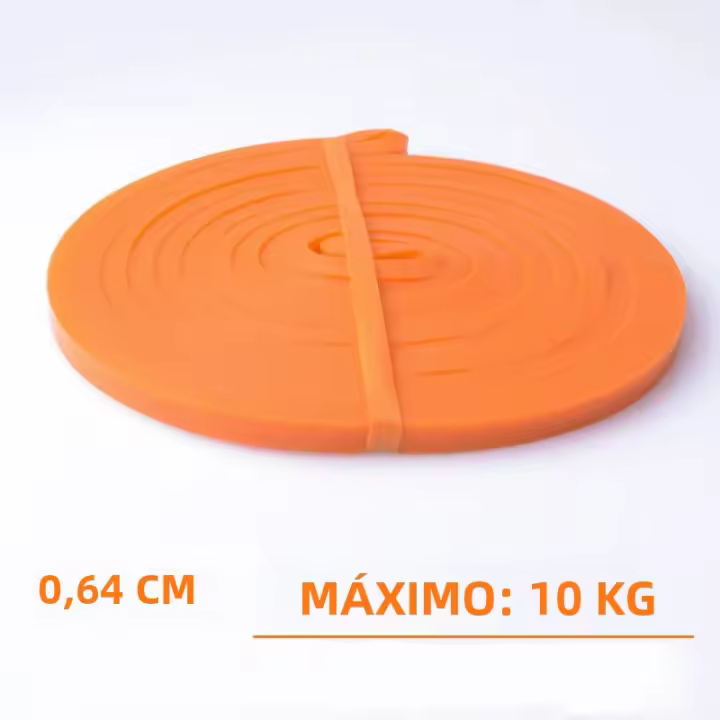 Banda De Resistencia Elástica Para Ejercicio De Pilates Y Fitness Bucle De Goma Para Entrenamiento Unisex Adecuado Para Músculos De La Cintura Brazos Piernas Y Core - 1
