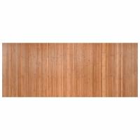 vidaXL Alfombra rectangular bambú 80x200 cm Color Negro,  Natural,  Marrón y mas Alfombras de área  Alfombra de Piso para Sala de Estar Dormitorio Habitación Salón - details 0