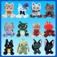 Peluche Genshin Impact Kazuha Arlecchino Furina Gato Anime Kawaii Relleno De Algodón PP Regalo De Cumpleaños De Halloween Para Niños Y Adultos - details 0