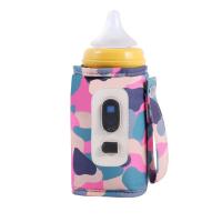Calentador Portátil De Leche Para Bebé Con Pantalla Digital Y USB Funda Calefactor Universal Para Botella De Amamantamiento - details 25