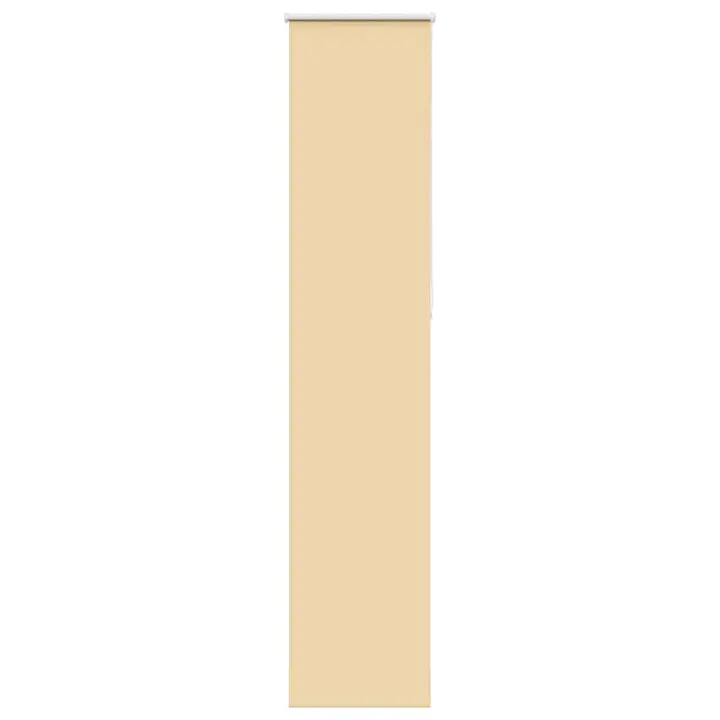 vidaXL Estor Enrollable Opaco Beige 40x210 cm Tela Ancho 35,7 cm - 1
