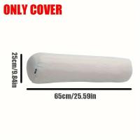 Funda De Almohada De Algodón En Forma De Cilindro Para Adultos Funda De Almohada Larga Con Cierre Redondo Para Colchón Cervical - details 0