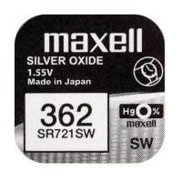 Banner - Pila maxell de boton oxido plata 362 SR721SW
